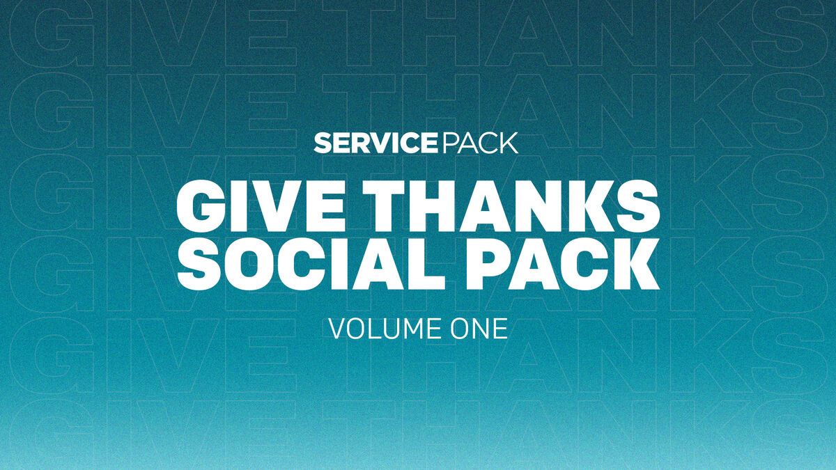 Give Thanks Social Pack image number 0